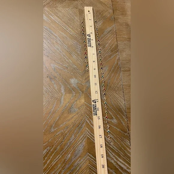 Set- Chic Multicolor Beaded Heart Necklace and Bracelet - Picture 13 of 13